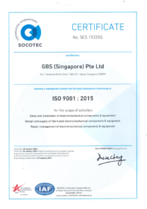 SCS Certificate